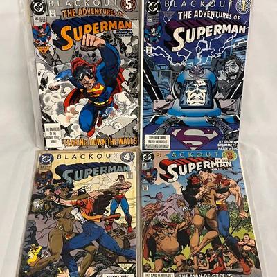 Superman Blackout Comics