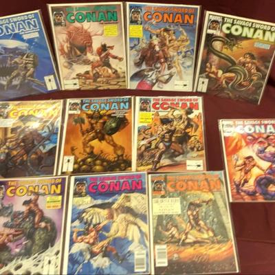 The Savage Sword Of Conan Comics