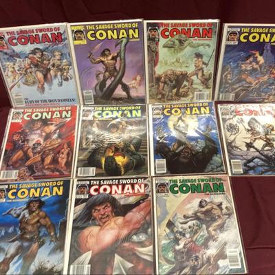 The Savage Sword Of Conan Comics
