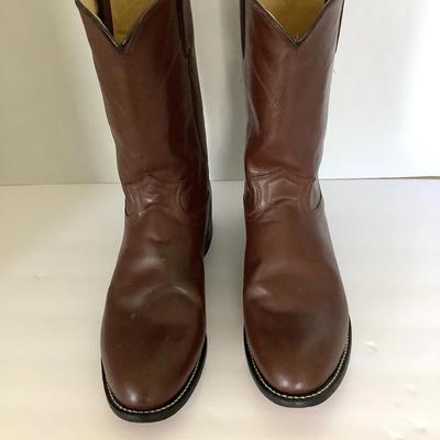 Justin Boots “ Ropers” In Carmel Honey Brown 3404