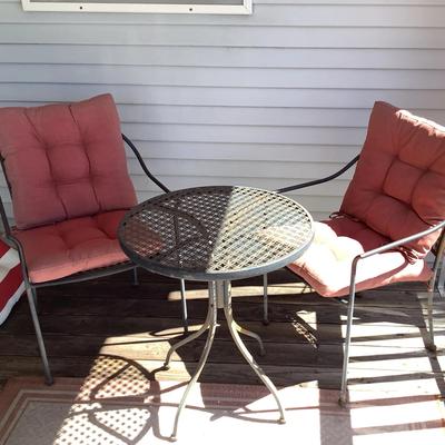 Wrought Iron Cafe Set