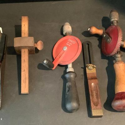 Set Of Six Vintage Stanley Tools