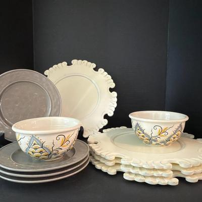 Pier 1 Plates and Bowls