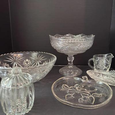 Lot Of Clear Glass