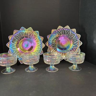 Vintage Irredescent Glass