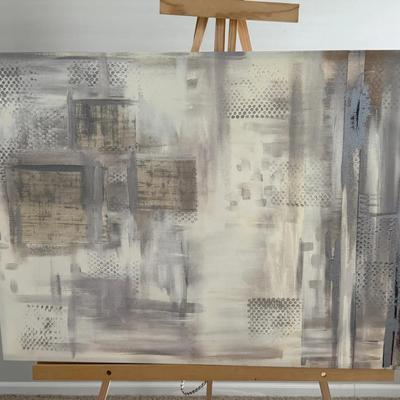 Abstract On Canvas Print