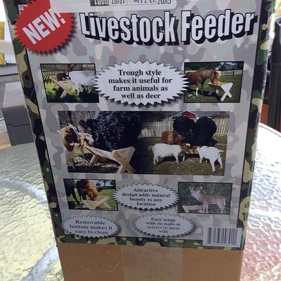 Wooden Livestock Feeder