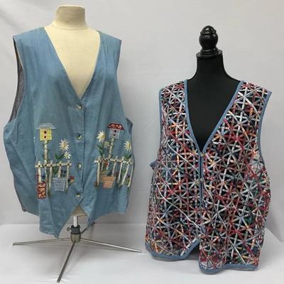 Vintage Women’s Decorative Vests