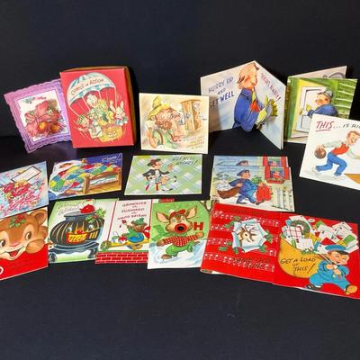 Vintage Pop Up Gift Cards