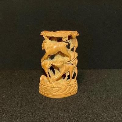 Wildlife Wood Carving