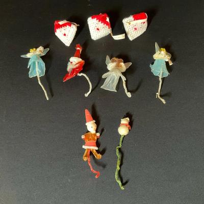 Mid Century Vintage Ornaments