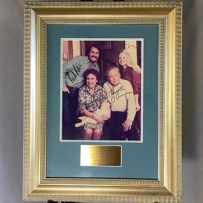 All in the Family Signed picture