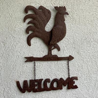 Haitian Artist Signed Rooster