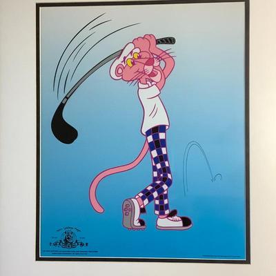 Pink Panther golf art