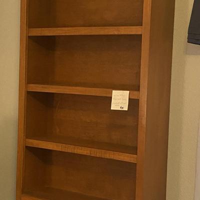 Sale Photo Thumbnail #5: Handmade,  custom wall-mount bookshelf.  