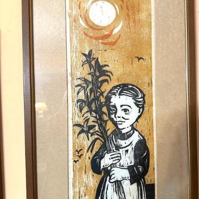 Vintage Kermes Print