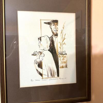 Vintage Kermes Print