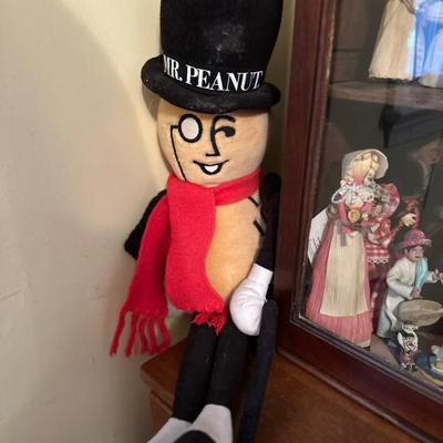 Vintage Mr Peanut Plush