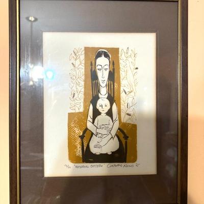 Vintage C. Kermes Print