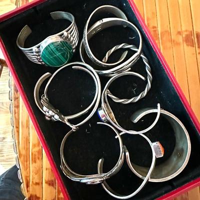 Sterling Silver Cuff Bracelets