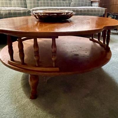 Sale Photo Thumbnail #95: Ethan Allen maple coffee table