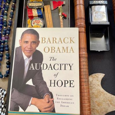 Sale Photo Thumbnail #20: First edition copy of The Audacity of Hope