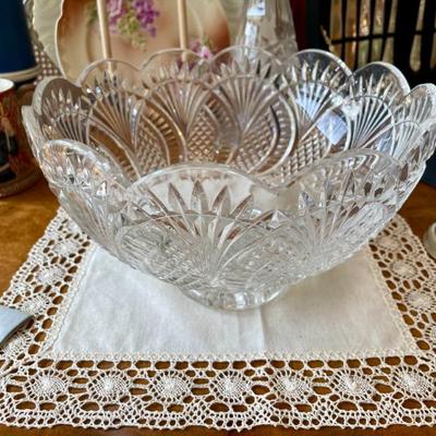 Sale Photo Thumbnail #7: Waterford (Ireland) crystal centerpiece bowl