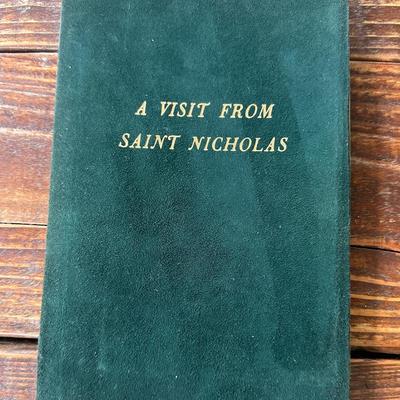 Rare Limited Edition: "A Visit from St. Nicholas" (The Night Before Christmas) - Christmas 1949, Sig