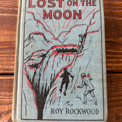 Rare 1911 Edition: Lost on the Moon by Roy Rockwood - A Great Marvel Series Adventure!