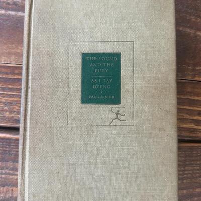 Rare Vintage Edition: "The Sound and the Fury & As I Lay Dying" by William Faulkner