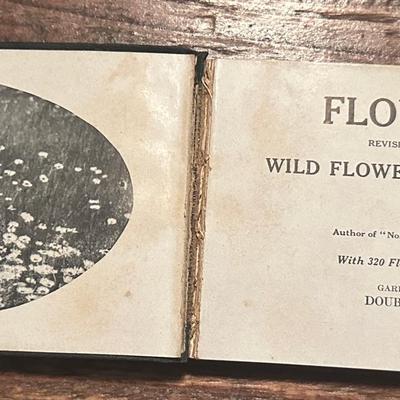Vintage 1927 "Flower Guide: Wild Flowers East of the Rockies" by Chester A. Reed - Illustrated
