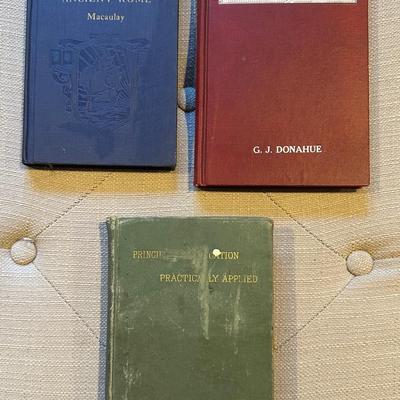 Vintage Educational & Classic Literature Collection - 3 Rare Books!