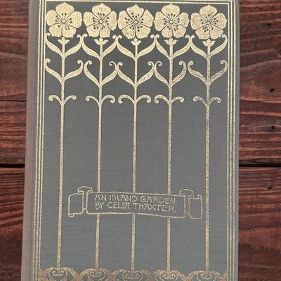 Rare & Exquisite First Reissue with Original Artwork: "An Island Garden" by Celia Thaxter, Illustrat