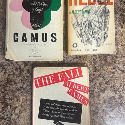 Vintage Albert Camus Collection - First American Editions & Early Printings