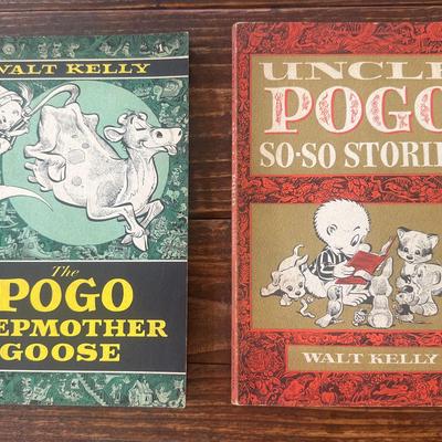 Vintage Walt Kelly Pogo Comic Strip Books - A Classic Collectible Duo!