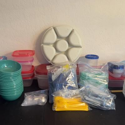 Storage Bowls And Cutlery