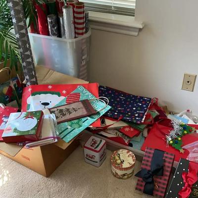 Christmas Wrapping Paper (upstairs)
