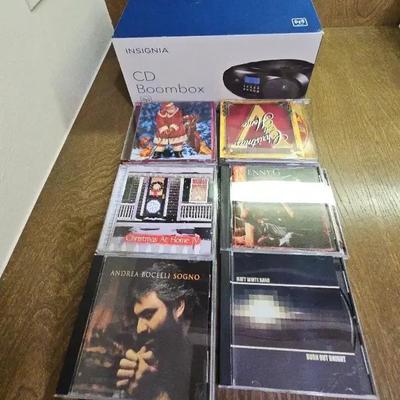 Insignia Cd Player And Cds 