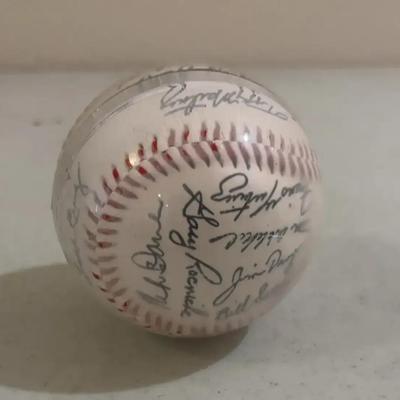 Signed Baseball 
