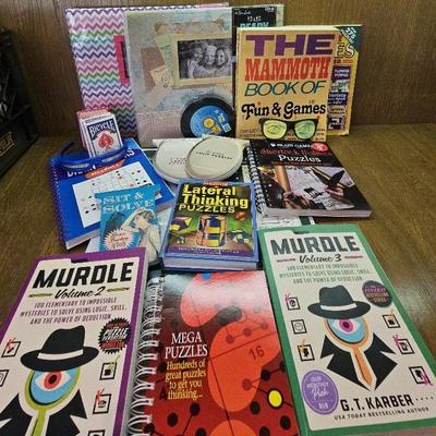 Scrapbooks And Puzzle Books