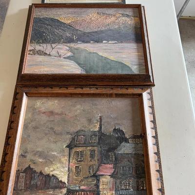 Hand Painted Canvas Art & Cross Stitch