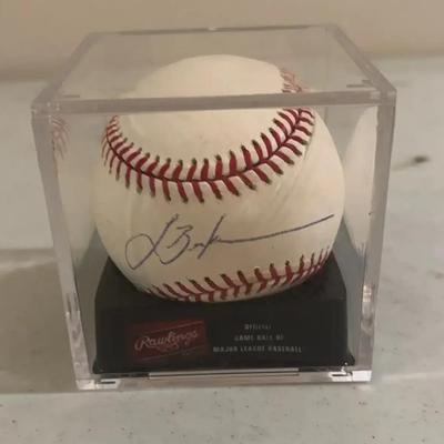 Signed Baseball 3