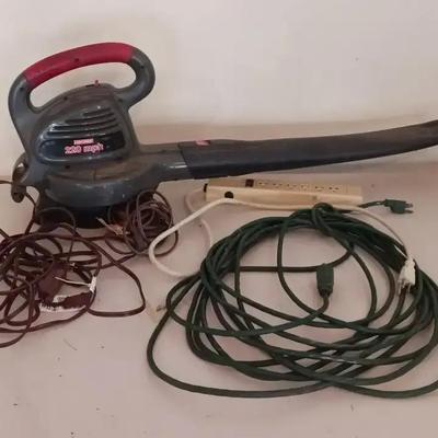 Craftsman Blower and Extention Cords