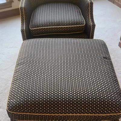 Custom Swivel Chair 