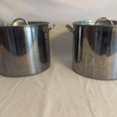 Two Stock Pots