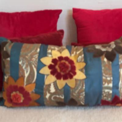 Red Decorative Pillows