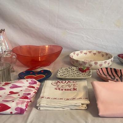 Valentines Tableware 
