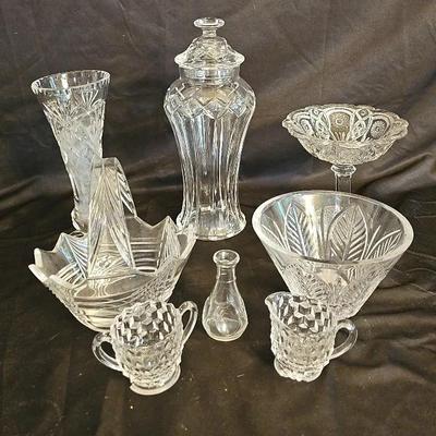 Candy Dishes And Vase 