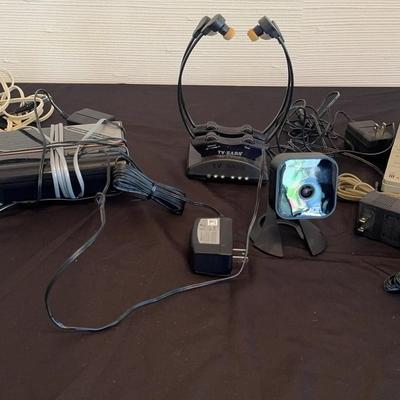 ADT Camera And Vintage Electronics 