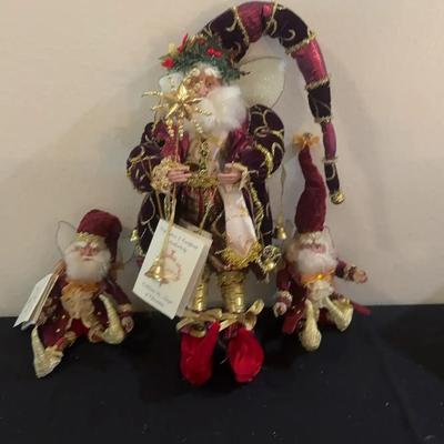 Mark Roberts Red Christmas Figurines